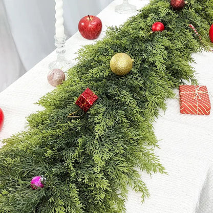 Real-Touch Garland - Lifelike Greenery That Transforms Any Space