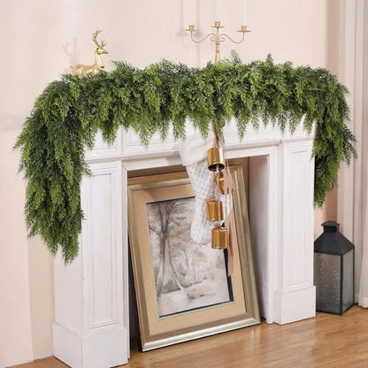Real-Touch Garland - Lifelike Greenery That Transforms Any Space
